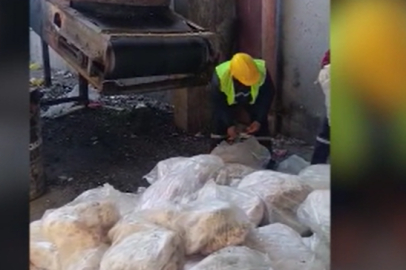 Tekirdağ'da Ele Geçirilen 1200 Kilogram Sağlıksız Sakatat İmha Edildi