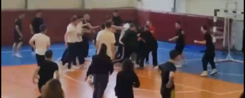 Edirne’de Öğrencilerin Futbol Turnuvasında Tekmeli Yumruklu Kavga