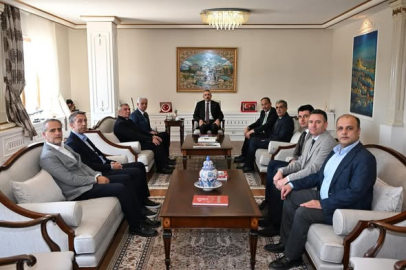 Edirne Valisi Sezer'e Tapu ve Kadastro Heyetinden Ziyaret