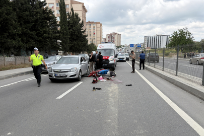 Kapaklı'da Otomobil İle Motosiklet Çarpıştı: 1 Yaralı