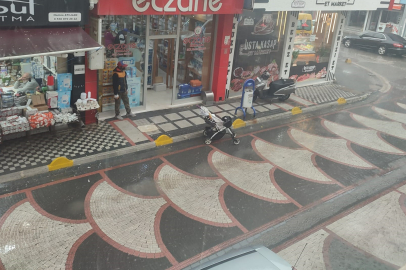 Keşan'da Sağanak Yağış Etkili Oldu