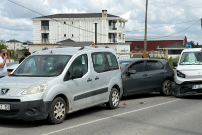 Tekirdağ'da Zincirleme Kaza