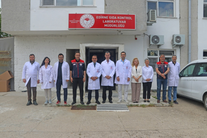 Edirne’de Gıda Güvenliği İçin Laboratuvar Çalışmaları Yerinde İncelendi