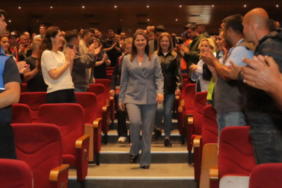 Başkan Filiz Gencan Belediye Personeliyle Bayramlaştı