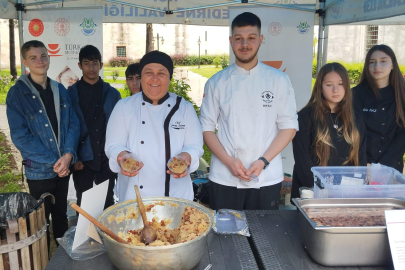 Edirneli Master Chef Şenay’dan Gaziler Helvası