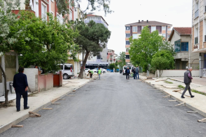Çerkezköy’de Üstyapı Çalışmaları Sürüyor