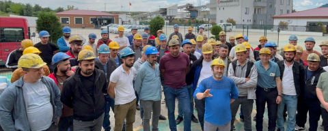 Edirne'de Madencilik İşçileri Maaş ve Tazminat İddiasıyla Greve Çıktı