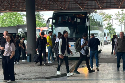 Edirne Otogarı’nda Bayram Yoğunluğu