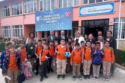 Kırklareli'nde“Sağlıklı Çocuk Sağlıklı Gelecek” Projesi Kapsamında Okul Ziyareti