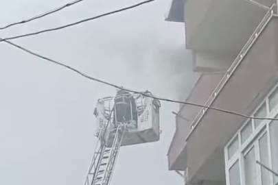 Terasta Yangın Paniği