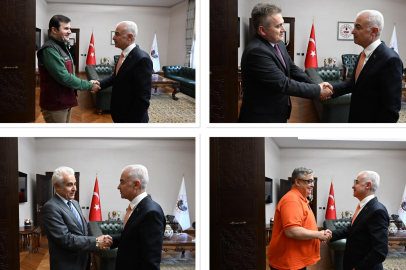 Vali Uğur Turan, Valilik Personeliyle Bayramlaştı