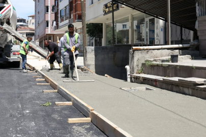 Fevzipaşa Mahallesi Pektaşlar Sokak’ta Beton Kaldırım Çalışması Tamamlandı