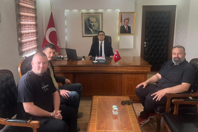 Süloğlu’nda Büyükgerdelli Spor Kulübü Kaymakam Tutar’ı Ziyaret Etti