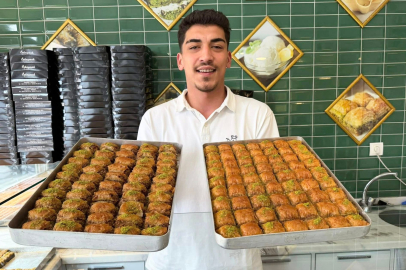 Tekirdağ'da Tatlıcılarda Bayram Mesaisi