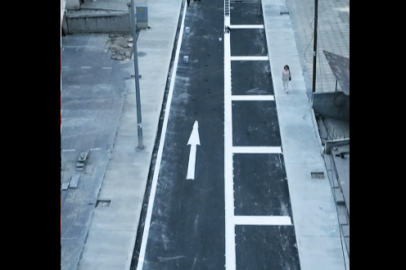 Çerkezköy’de Fevzipaşa Mahallesi’nde Yol Çizgi Çalışmaları Tamamlandı
