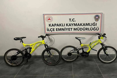 Kapaklı’da Bisiklet Çalan 2 Çocuk Yakalandı
