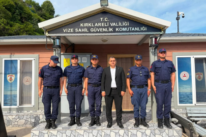 Kaymakam Balaban’dan Sahil Güvenlik Komutanlığına Bayram Ziyareti