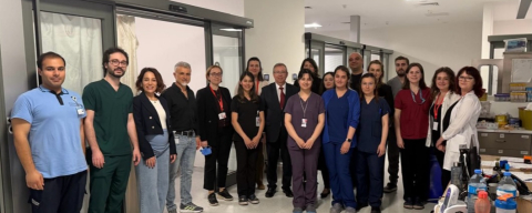 Tekirdağ Şehir Hastanesi Başhekimi Tabakoğlu Sağlık Personeliyle Bayramlaştı