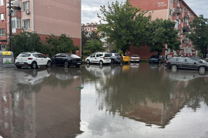 Edirne’de Sağanak ve Dolu Hayatı Felç Etti