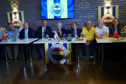 Aziz Yıldırım Tekirdağ'da Fenerbahçelilerle Buluştu