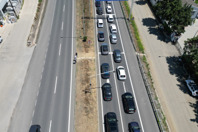 Tekirdağ-İstanbul Yolunda Bayram Tatilinden Dönüş Yoğunluğu