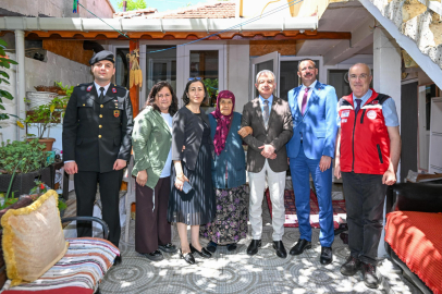Kırklareli’nde Şehit Ailesine Bayram Ziyareti