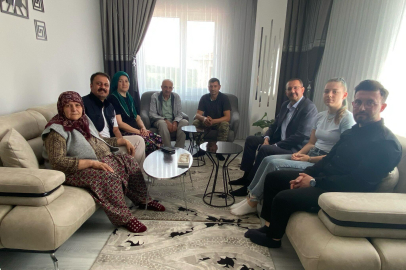 Pınarhisar’da Gazi Ailesine Bayram Ziyareti