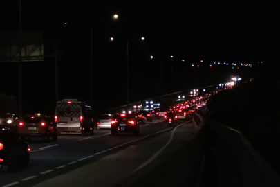 Tekirdağ-İstanbul Yolunda Dönüş Yoğunluğu