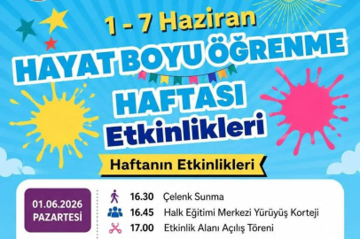 Uzunköprü'de Hayat Boyu Öğrenme Haftası Kutlanacak