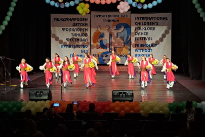 Minik Dansçılar Bulgaristan’da Edirne’yi Gururla Temsil Etti