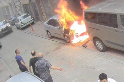 Tekirdağ'da Otomobil Alev Alev Yandı: Kundaklama Şüphelisi Tutuklandı