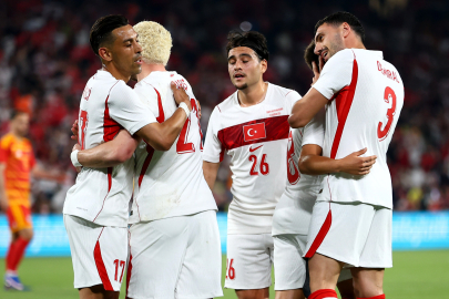 A Milli Futbol Takımı’ndan 4 Gollü Prova