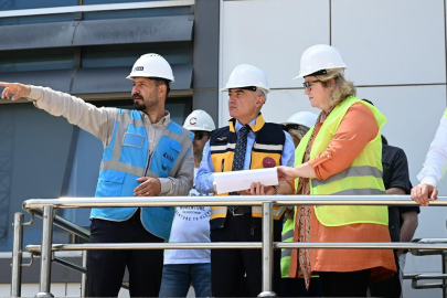 Kırklareli Eğitim ve Araştırma Hastanesi Ek Bina İnşaatı İncelendi