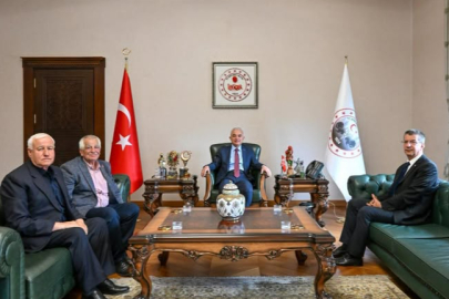 Vali Turan, Kaymakam Orhan ve Muhtarları Kabul Etti