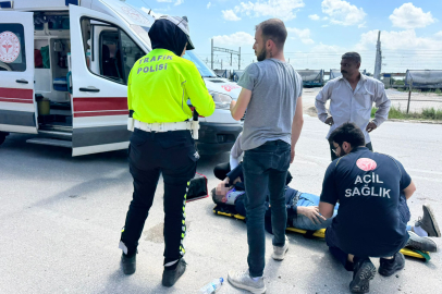 Edirne’de Motosiklet Kazası: 1 Yaralı