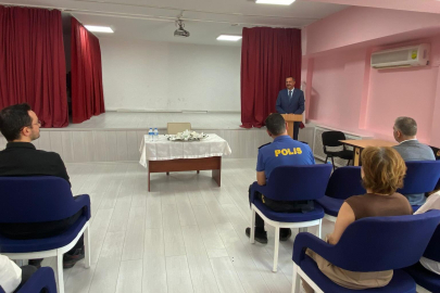 Pınarhisar’da Okul ve Çevre Güvenliği Toplantısı