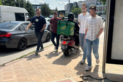 Kaldırıma Çıkıp Yayaların Canını Hiçe Saydı