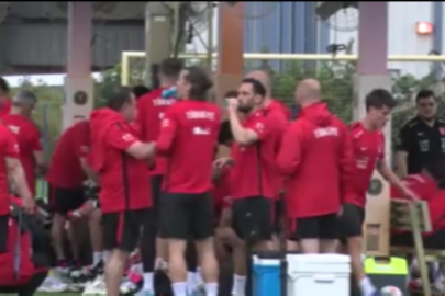 A Milli Futbol Takımı, Miami'deki İlk Antrenmanını Yaptı