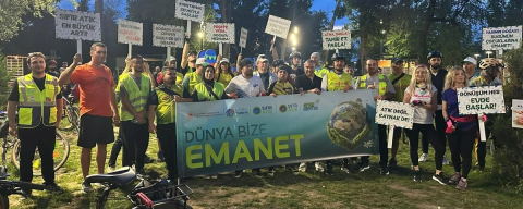 Edirne'de Çevre Haftası'nda Bisiklet Turu Düzenlendi