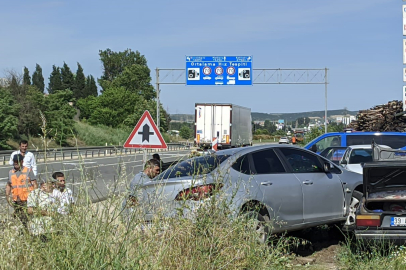 Keşan'daki Trafik Kazasında 2 Kişi Yaralandı