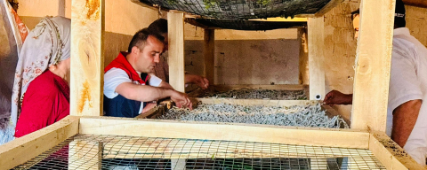 Edirne’de İpek Böcekçiliğinin Yaşatılması İçin Üreticilerle Buluşuldu