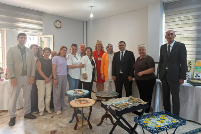 Vize Halk Eğitimi Merkezi Yıl Sonu Sergisi Açıldı