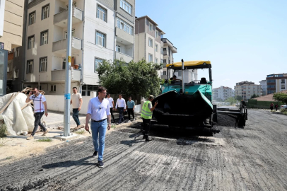 Çerkezköy’de Üstyapı Çalışmaları Devam Ediyor