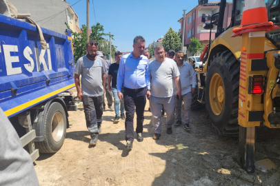 Çorlu’da Mehteran Caddesi’nde Altyapı ve Üstyapı Çalışmaları İncelendi