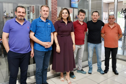 Candan Yüceer Süleymanpaşa’da Esnafı Ziyaret Etti