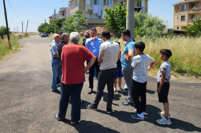Çorlu Cumhuriyet Mahallesi’nde Asfalt Çalışmaları Sürüyor