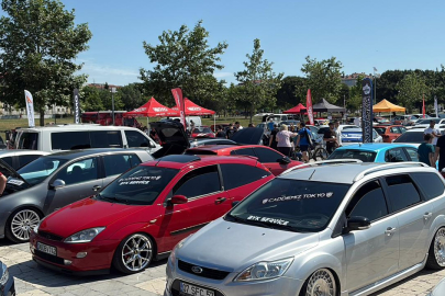 Modifiye Araç Tutkunları Tekirdağ'da Buluştu