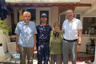 Pınarhisar Kaymakamı Enver Özderin Şehit Annesini Ziyaret Etti