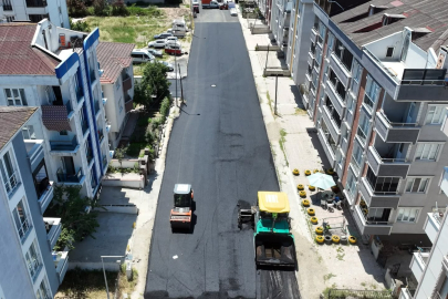 Çerkezköy’de Üstyapı Çalışmaları Sürüyor