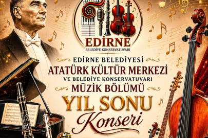 Edirne Belediyesi Konservatuvarı Öğrencilerinden Yıl Sonu Konseri
